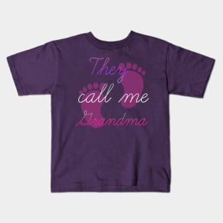 They call me Grandma Kids T-Shirt